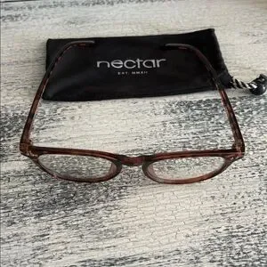 Blue light Brown Glasses with Tortoiseshell Design
